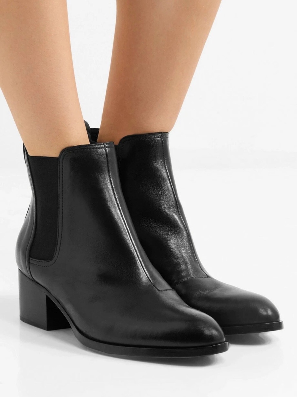 Rag & Bone Walker Chelsea Leather Boot in Black